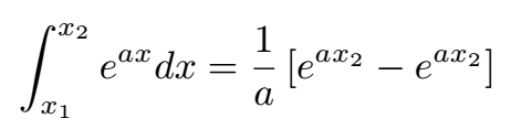 Standard Integral Formula