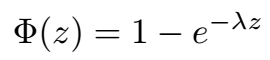 Function F(z)