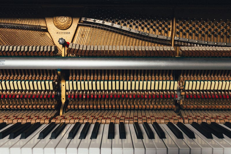 Piano aquarium concept