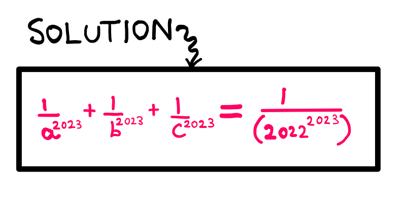 Final generalized solution representation