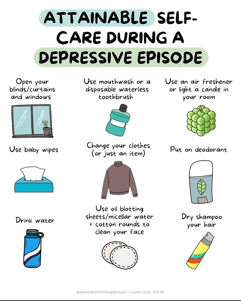 Self-Care Strategies for Major Depressive Disorder