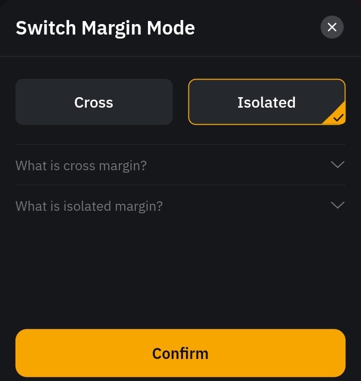 Isolated vs Cross Margin Trading