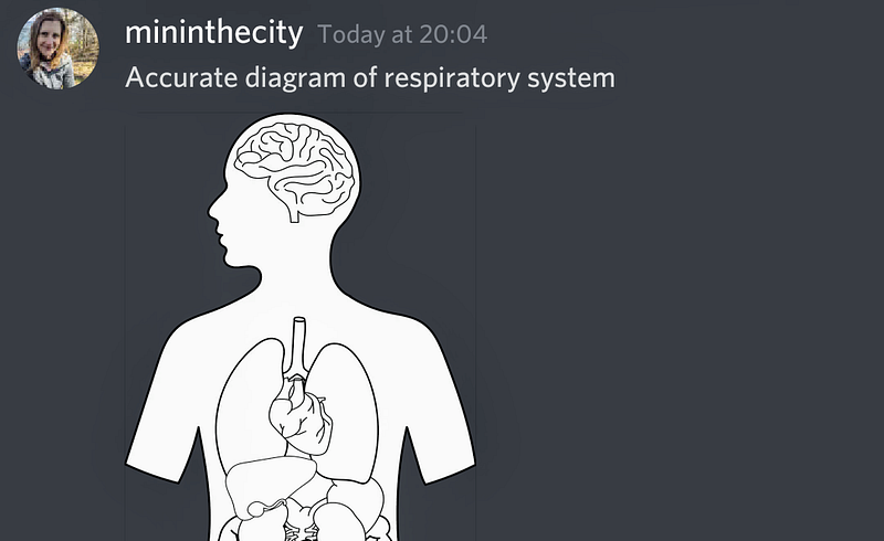 Misleading anatomical diagrams shared on social media