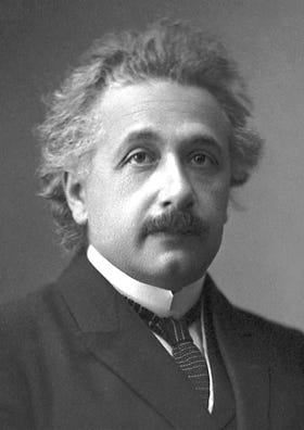 Portrait of Albert Einstein